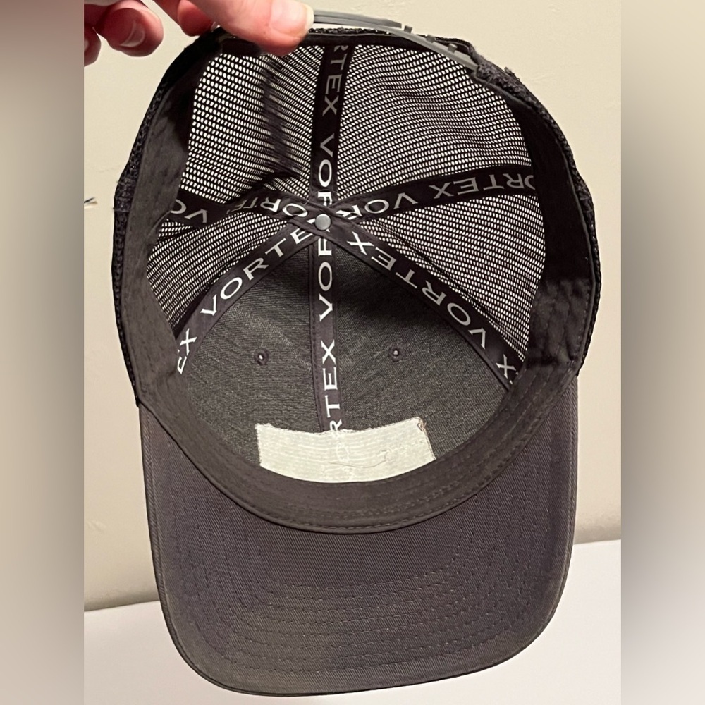 VORTEX Adult Male Red Alert Charcoal Cap - Picture 14 of 14
